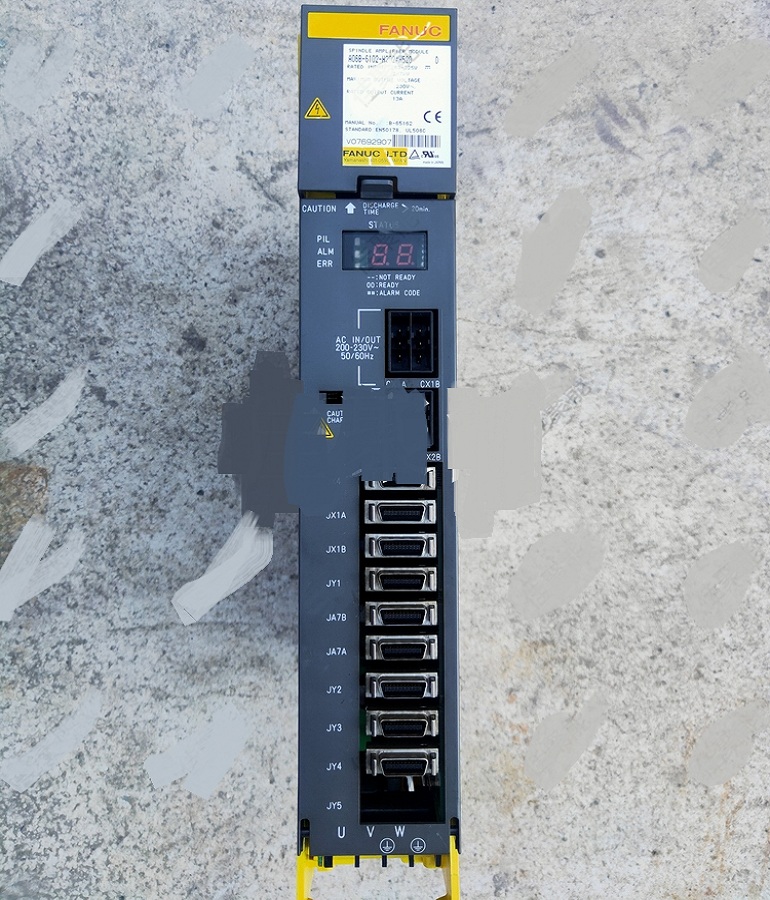 山東  煙臺發(fā)那科21i系統主軸伺服驅動器維修A06B-6102-H202#H520